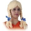 PELUCA TRENZAS RUBIA