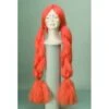 PELUCA MAXI TRENZAS NARANJA