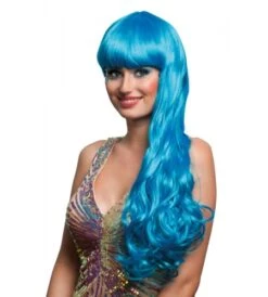 PELUCA SIRENITA AZUL