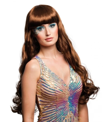 PELUCA SIRENITA CASTAÑA