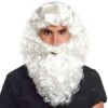 PELUCA Y BARBA DE REY BLANCA