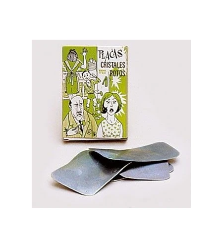 PLACA CRISTALES ROTOS