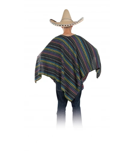 PONCHO MEJICANO ADULTO – Image 2