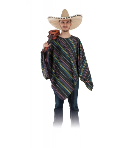 PONCHO MEJICANO ADULTO