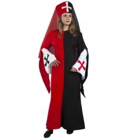 DISFRAZ SACERDOTISA MEDIEVAL ADULTO