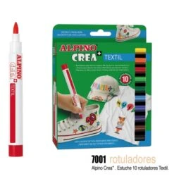 SET 10 ROTULADORES PARA TEJIDO
