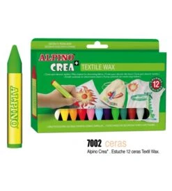 SET 12 CERAS PARA TEJIDO