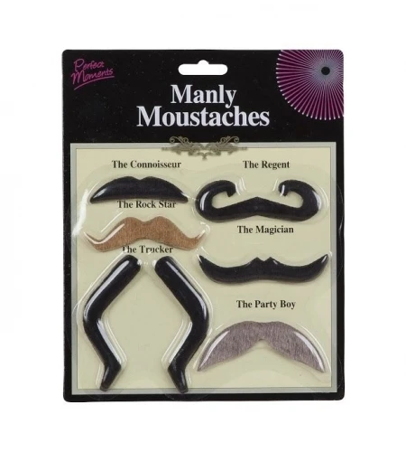 SET BIGOTES SURTIDOS