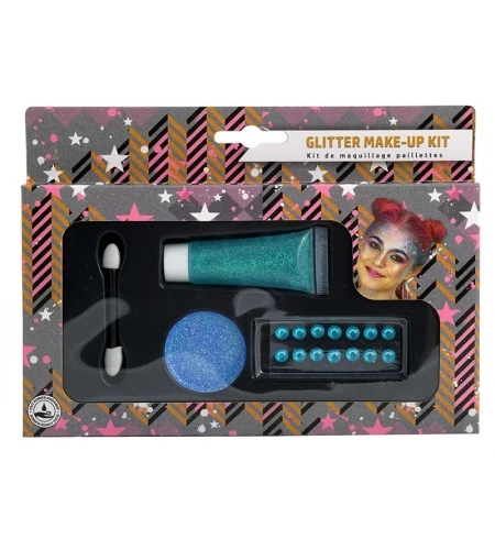 SET MAQUILLAJE GLITTER
