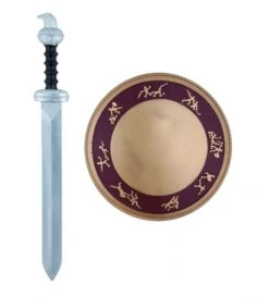 SET ROMANO ESPADA Y ESCUDO