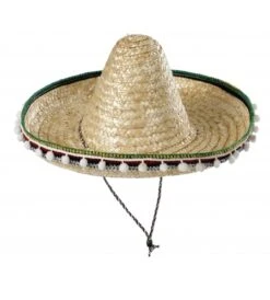 SOMBRERO MEJICANO ADULTO 60 CM