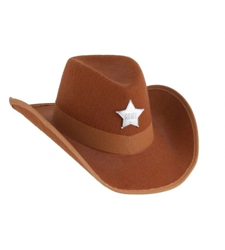 SOMBRERO SHERIFF DE FIELTRO