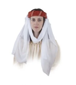 TOCADO MEDIEVAL CON VELO