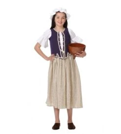 DISFRAZ CAMPESINA INFANTIL