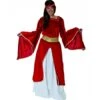 TRAJE MEDIEVAL DONCELLA BURDEOS ADULTO