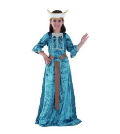 TRAJE PRINCESA MEDIEVAL INFANTIL