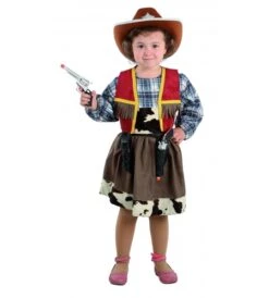 DISFRAZ VAQUERA BEBÉ